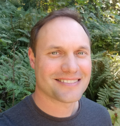 Head shot of man smiling